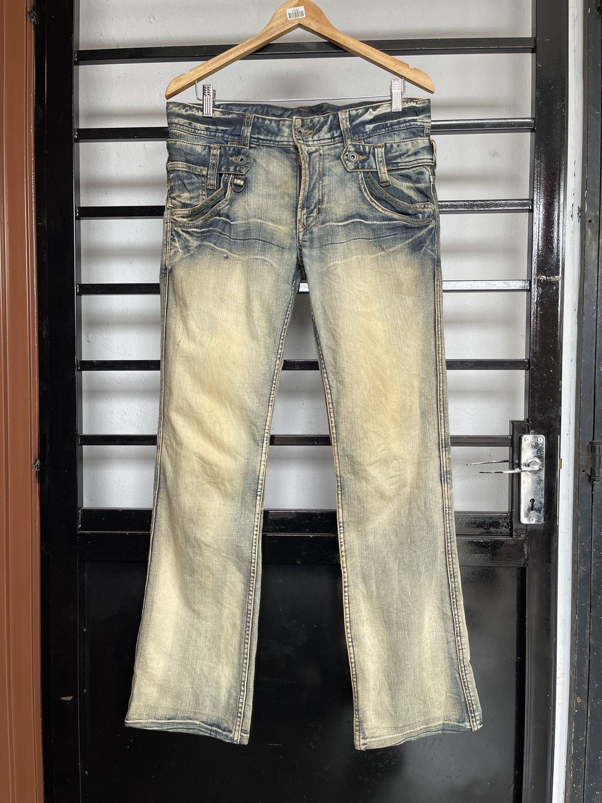 Japanese Brand Nicole Club For Men Bootcut Double Waist Size US 34 / EU 50 - 5 Thumbnail