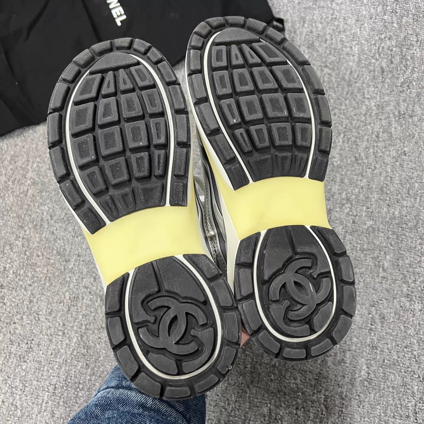 Chanel Chanel Double C 'Silver Angle King' Sneakers 37 98 New Size US 6.5 / IT 36.5 - 5 Thumbnail