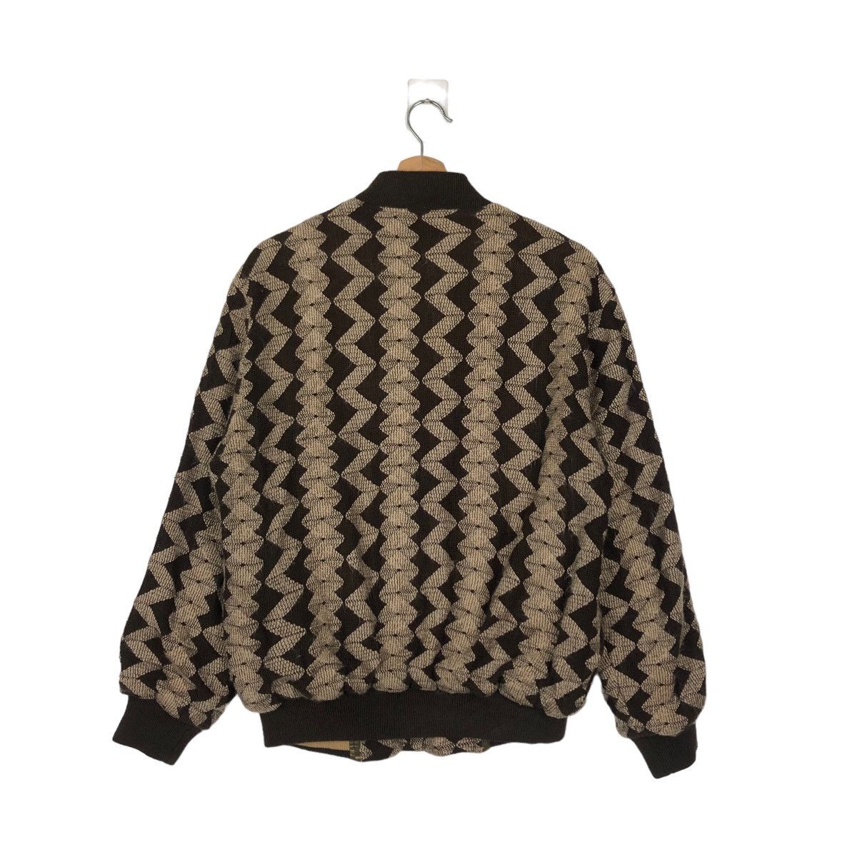 Japanese Brand VINTAGE NAVAJO BOMBER JACKET NAVAJO ISSEY MIYAKE STYLE Size US M / EU 48-50 / 2 - 7 Thumbnail
