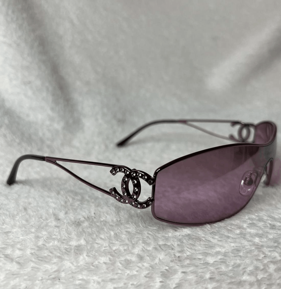 Chanel CHANEL SUNGLASSES 4073 Rhinestones CC 4017 Vintage Iconic Size ONE SIZE - 1 Thumbnail