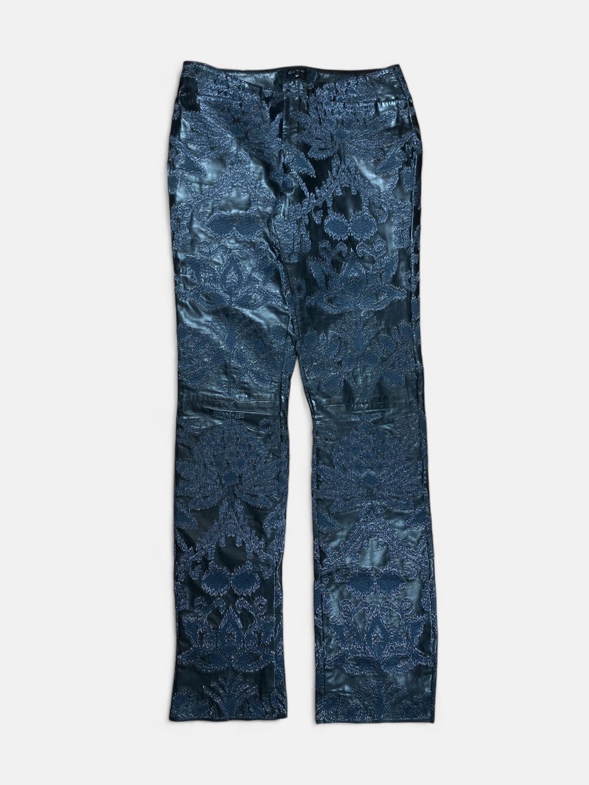 Gucci Gucci Tom Ford SS00 Embroidered Leather Pants Size US 32 / EU 48 - 1 Thumbnail