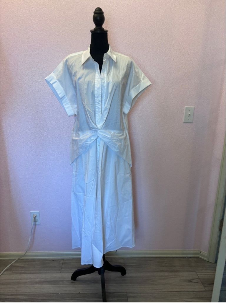 Lauren Ralph Lauren Women's Lauren Ralph Lauren White Dress Size 16 Size XXL / US 16-18 / IT 52-54 - 3 Thumbnail