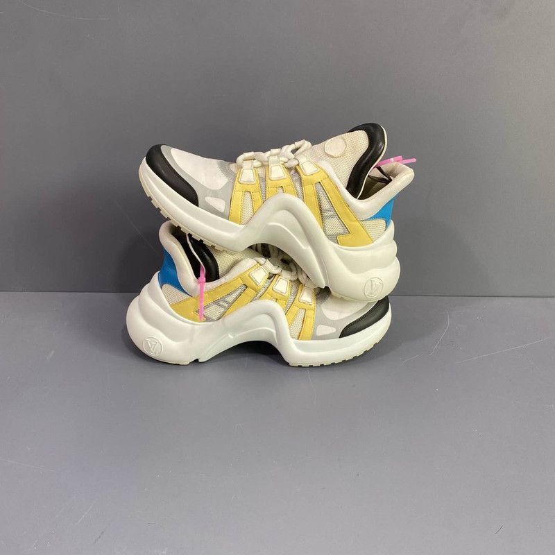 Louis Vuitton Louis Vuitton Archlight Wave Sneakers in Blue, White, Yello Size US 6.5 / EU 39-40 - 6 Thumbnail