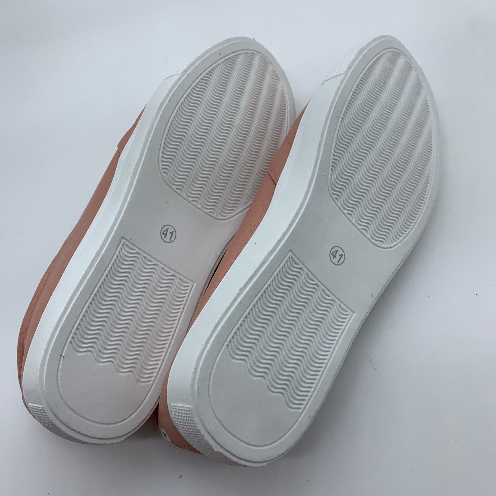 Other Pink Quilted Loafers Women Shoes Size 8.5 Slip On Closed Toe Size US 8.5 / IT 38.5 - 5 Thumbnail