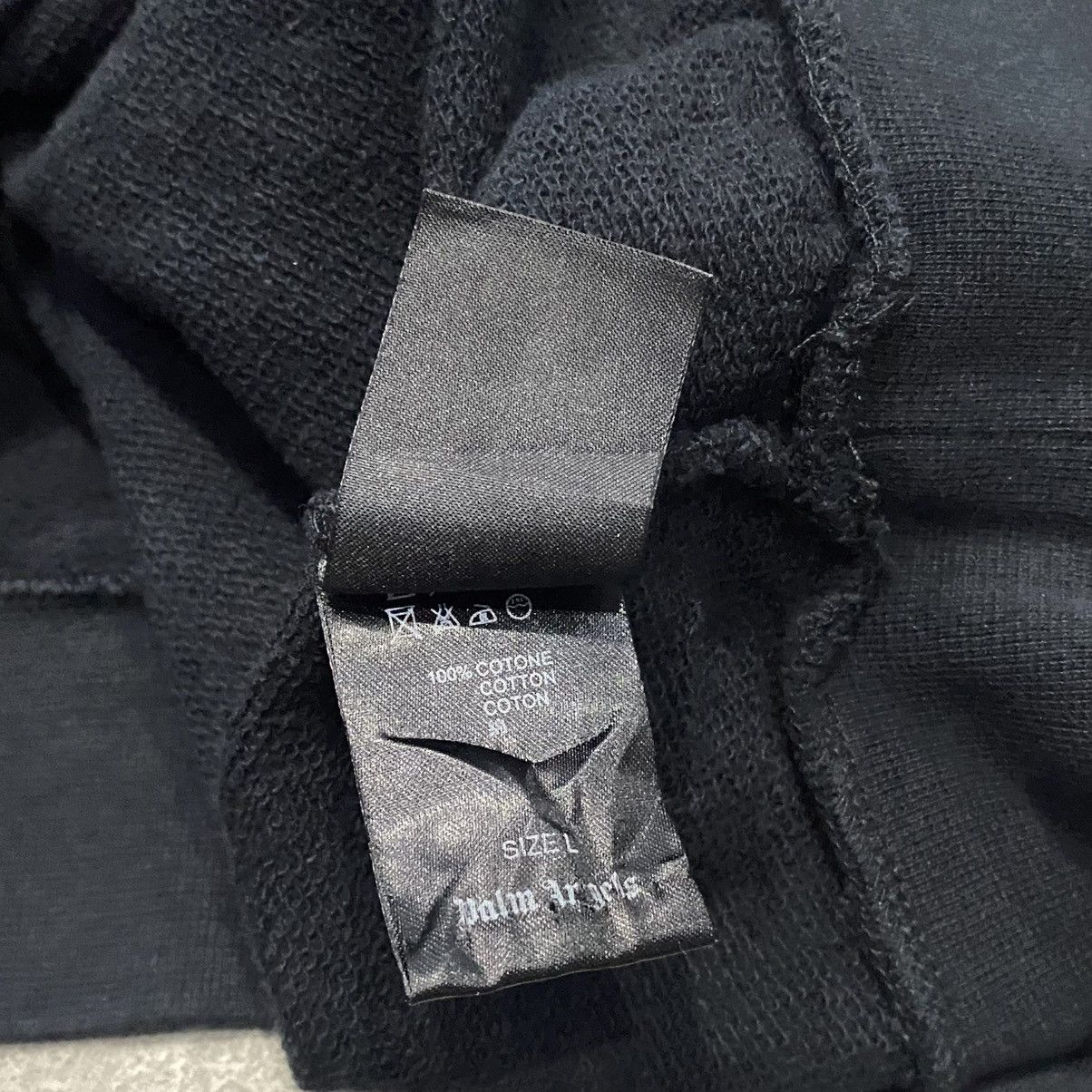 Palm Angels Palm Angels Cannabis Leaf Embroider Crewneck Size US L / EU 52-54 / 3 - 2 Thumbnail