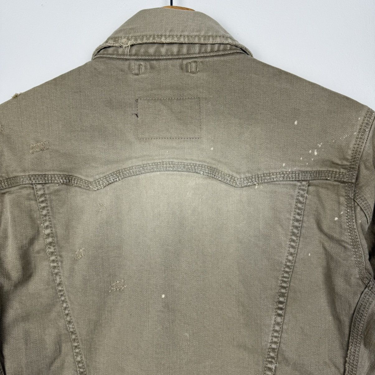GOA GOA Distress y2k Punk Style Trucker Jacket Size US M / EU 48-50 / 2 - 9 Thumbnail