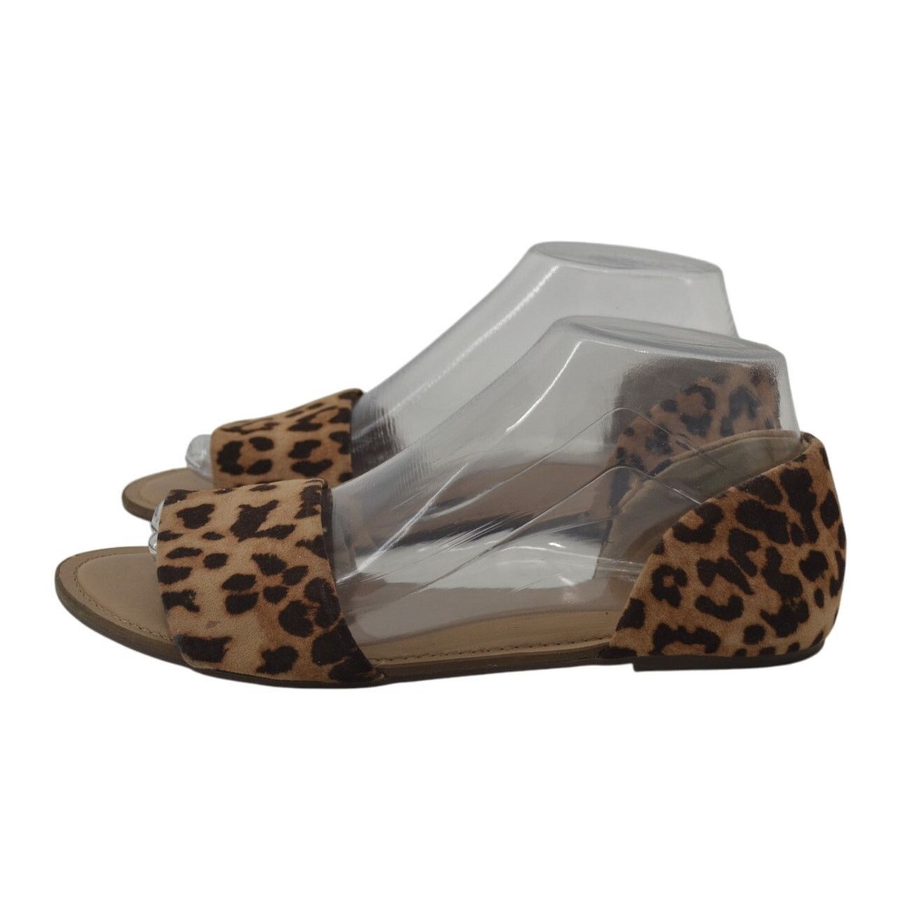 Other A New Day Leopard Print Women's Sandals Size 8 Brown Black Size US 8 / IT 38 - 1 Thumbnail