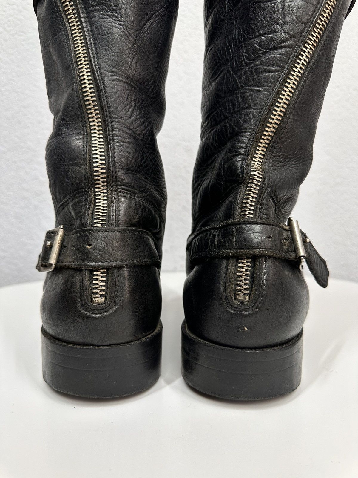 Other Vintage Leather Hight Boots Avant Garde Guidi As 98 style Size US 9 / EU 42 - 6 Thumbnail