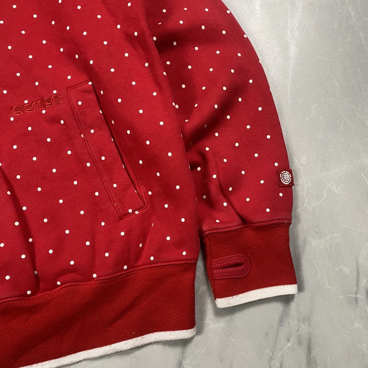 Element Vintage y2k Element Polkadots Zip Up Size US L / EU 52-54 / 3 - 2 Thumbnail
