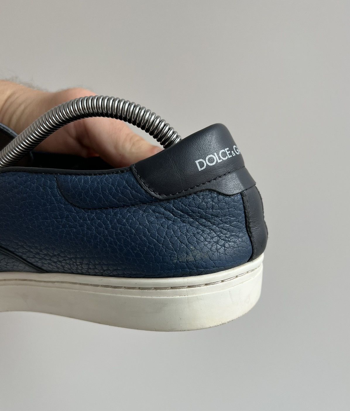 Dolce & Gabbana Dolce & Gabbana Slip On Leather Shoes Size US 9 / EU 42 - 12 Thumbnail