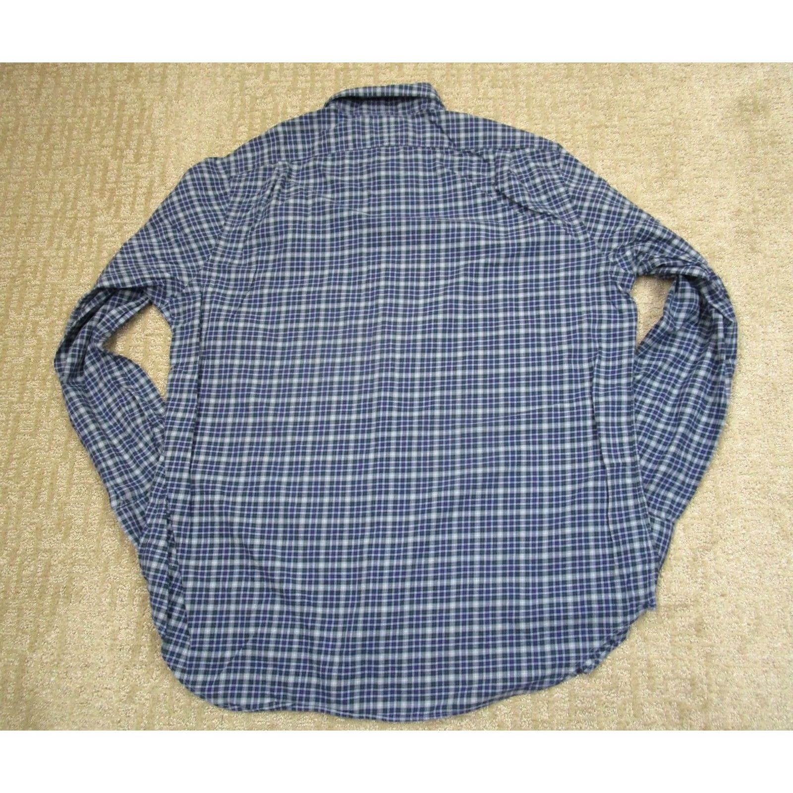 Polo Ralph Lauren Polo Ralph Lauren Shirt Men XL Blue Plaid Button-Up Long Sleeve Classic Fit Polo Ralph Lauren Shirt Men XL Blue Plaid Long Sleeve Button-Up Size US XL / EU 56 / 4 - 3 Thumbnail