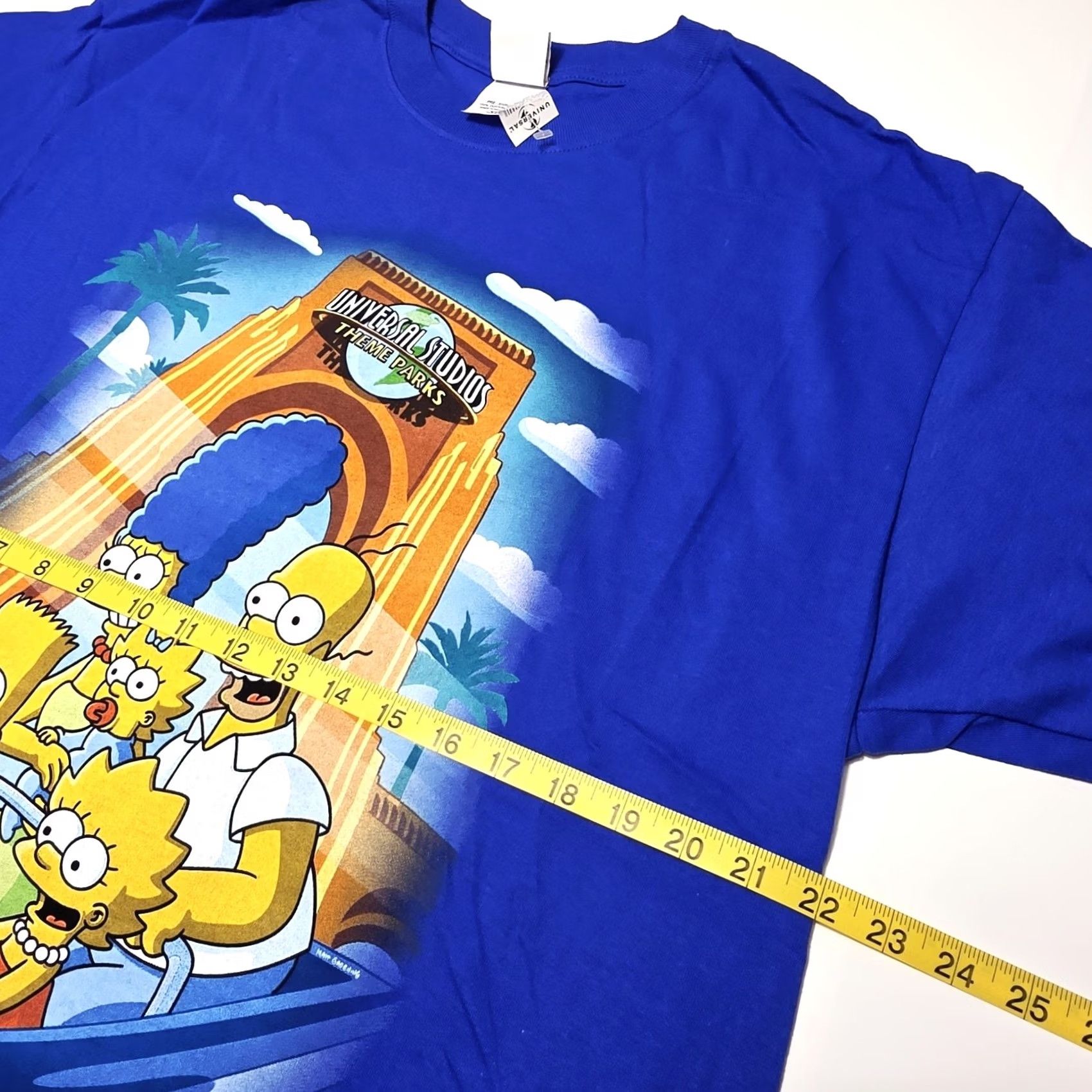 Vintage VINTAGE The Simpsons Universal Studios Hollywood T-Shirt Size XL Blue 2008 Men's Size US XL / EU 56 / 4 - 6 Thumbnail