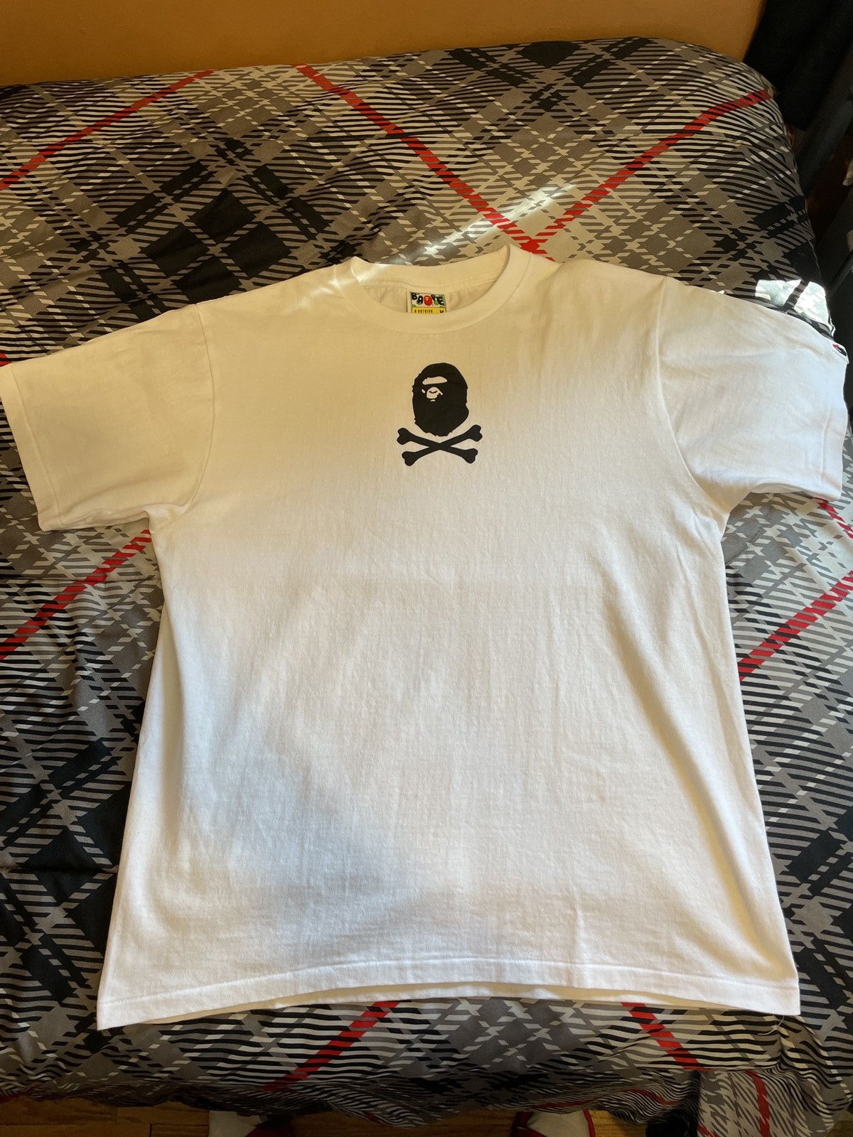 Bape A Bathing Ape T Shirt White Medium BAPE Size US M / EU 48-50 / 2 - 2 Thumbnail