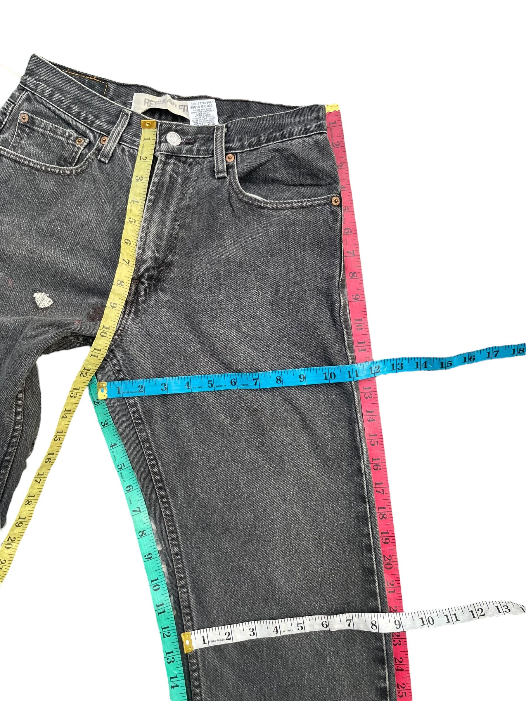Levi's Vintage 2005 Levis 505 e Faded Distresed Size US 29 - 10 Thumbnail