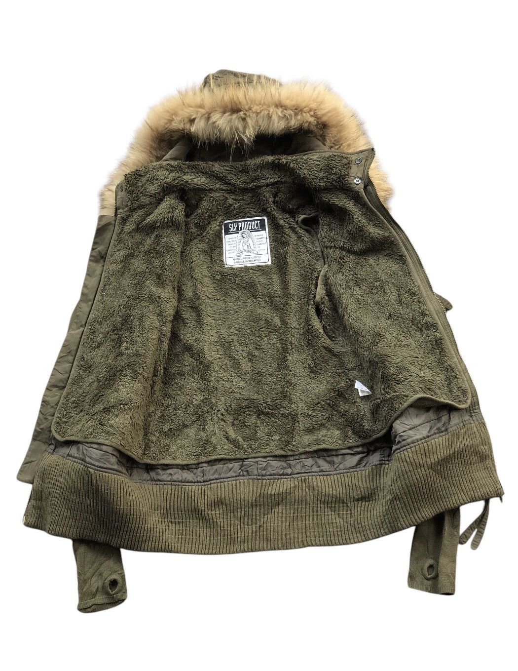 If Six Was Nine × Japanese Brand SLY Gimmick Fur Parka Cargo Jacket Ifsixwasnine Style Size US S / EU 44-46 / 1 - 3 Thumbnail