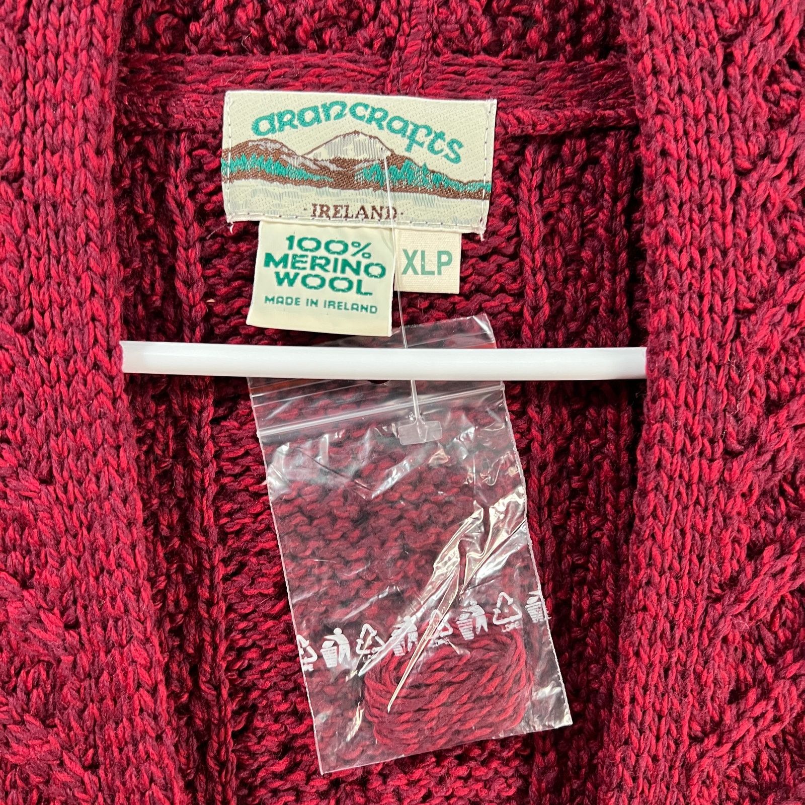 Aran Crafts Aran Craft Merino Wool Women's Sweater Size XL / US 12-14 / IT 48-50 - 3 Thumbnail