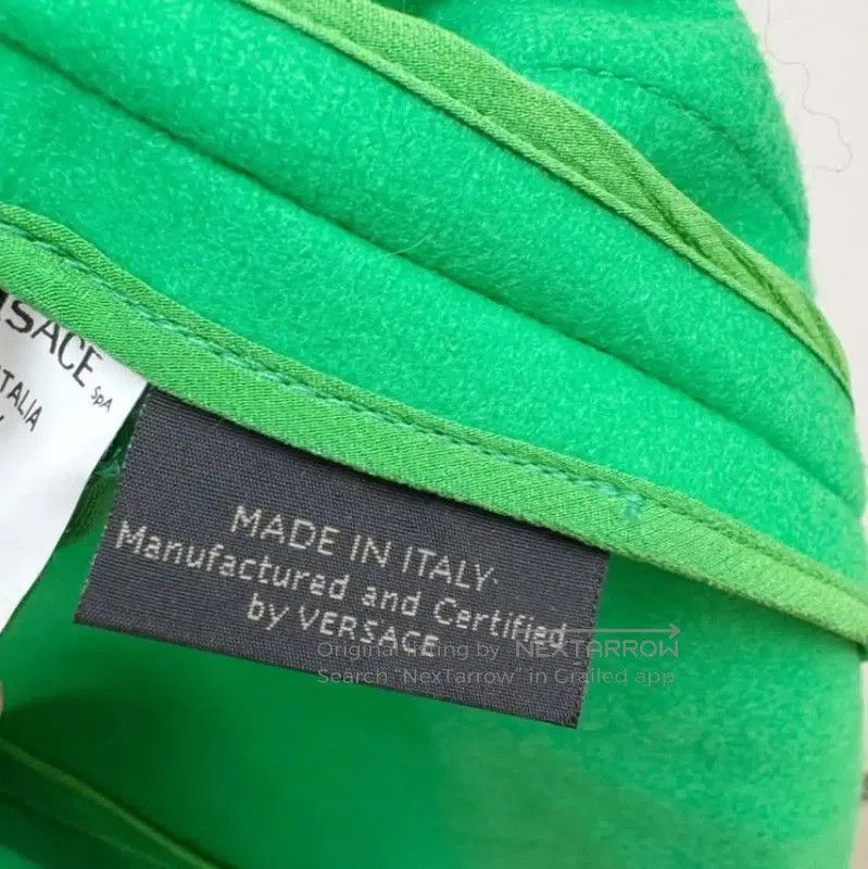 Versace Versace Green Wool Winter Coat for Women . Size M / US 6-8 / IT 42-44 - 6 Thumbnail
