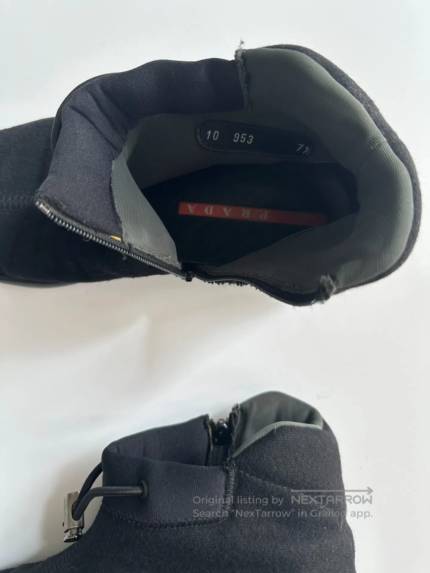 Prada Prada 00s Combat athletic boots| Size US 7.5 / EU 40-41 - 4 Thumbnail