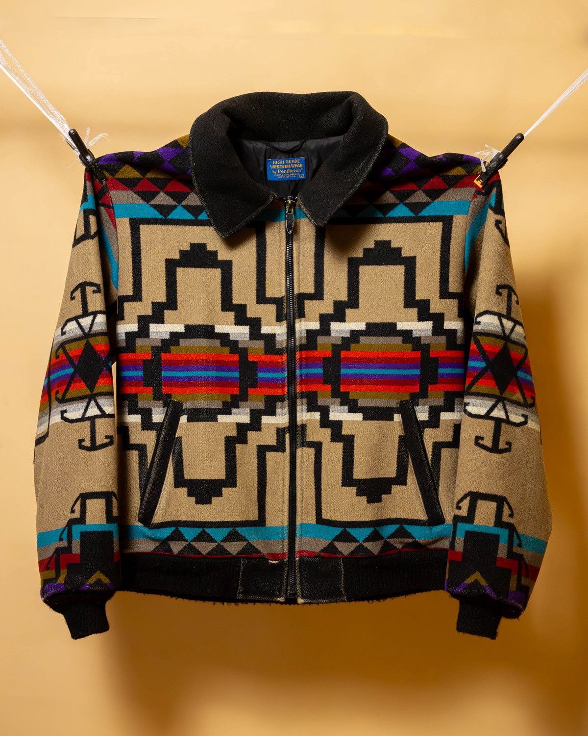 Pendleton Vintage 80's Pendleton High Grade Western Wear Navajo Jacket Size US XL / EU 56 / 4 - 1 Thumbnail