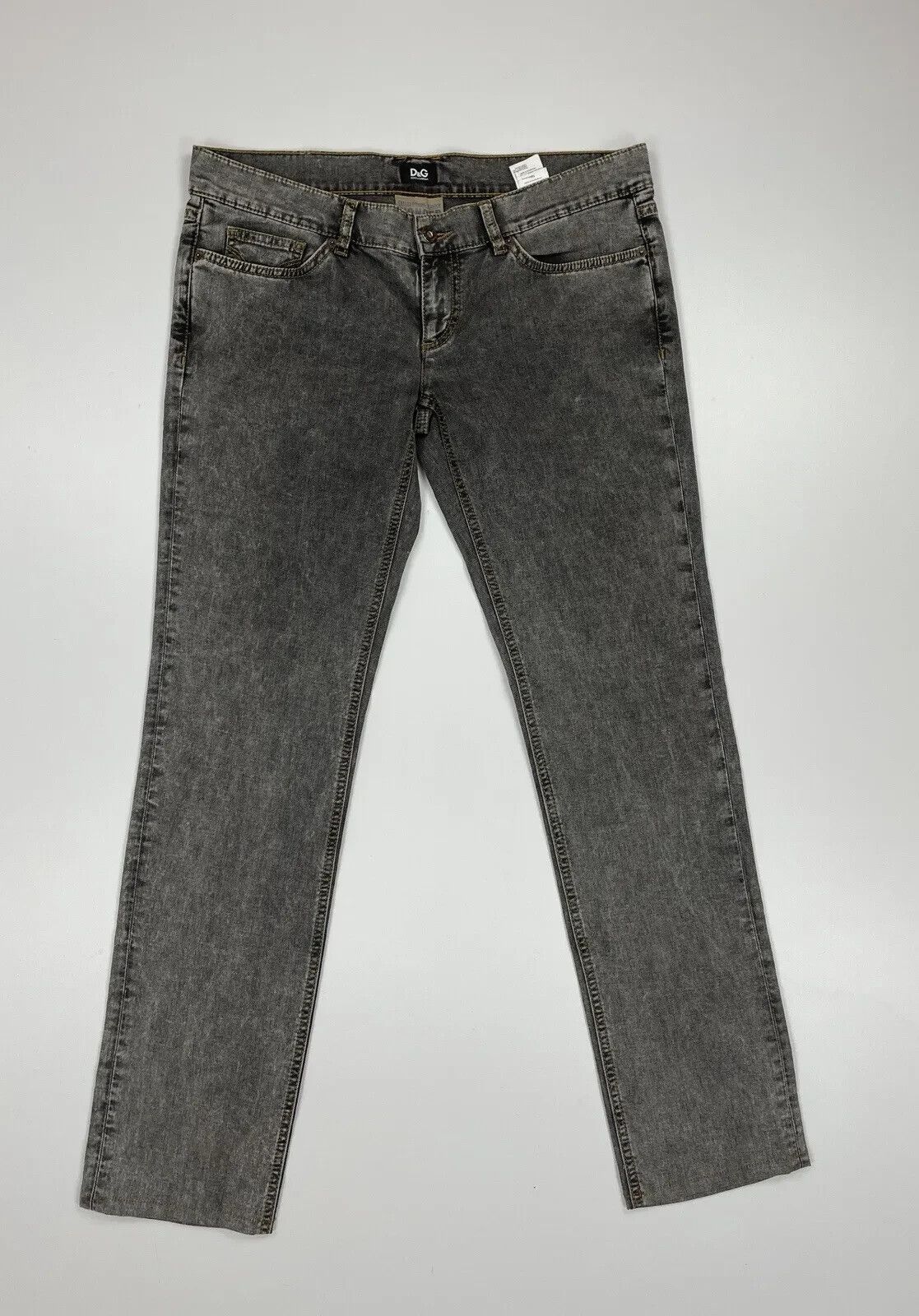 Dolce & Gabbana D&G Dolce and Gabbana Wonder Women Very Low Rise Tight Jeans Size 31" - 1 Thumbnail