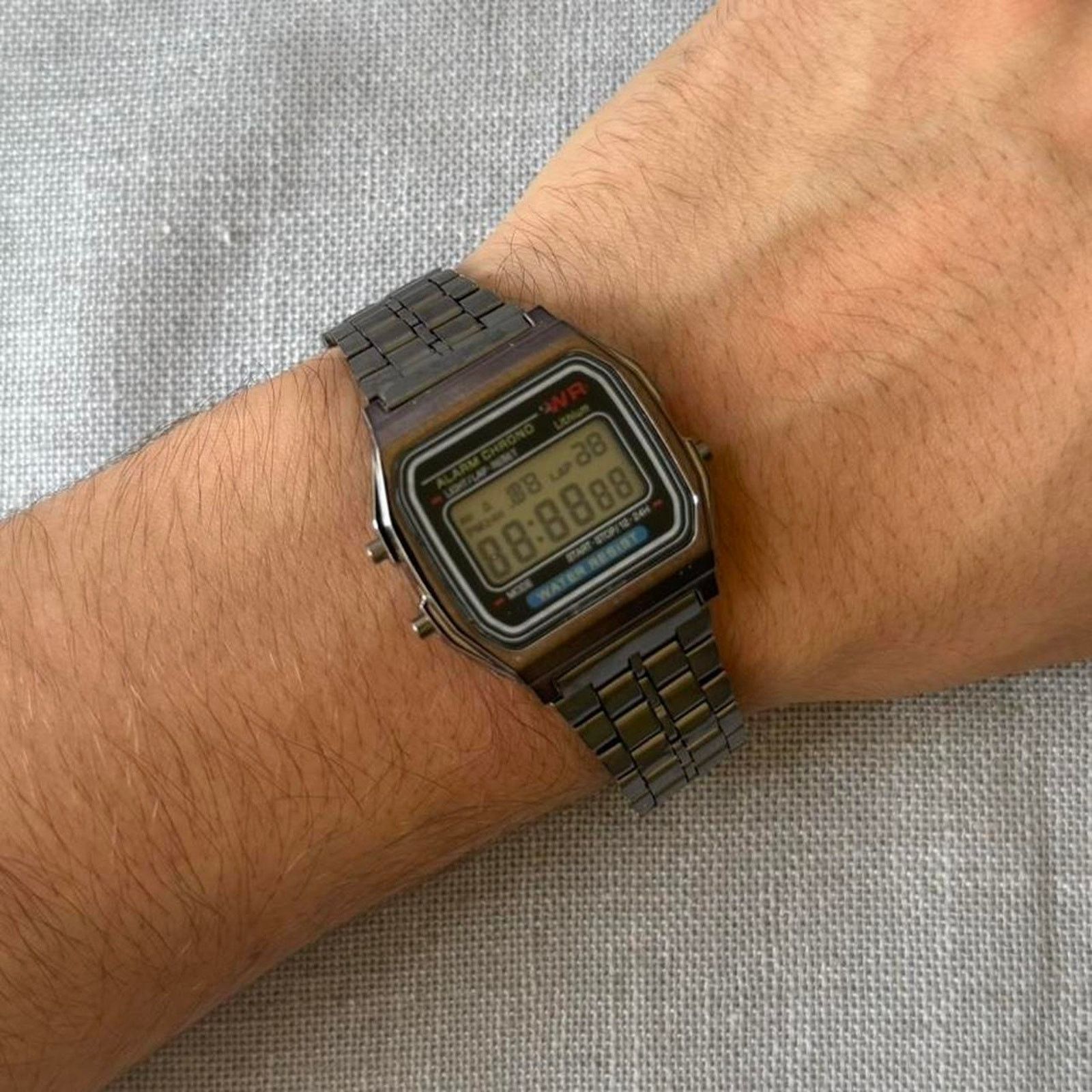 Other Dark silver digital sport watch MENS1 Size ONE SIZE - 3 Thumbnail