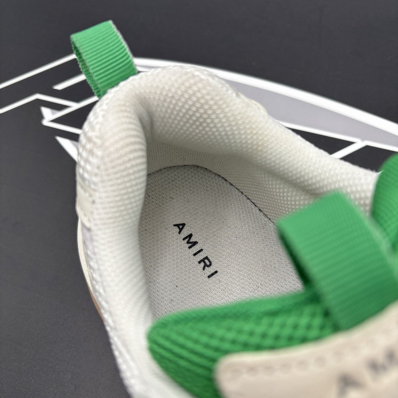 Amiri Amiri Bone Runner ' Tennis Green ' | EXCELLENT! Size US 10 / EU 43 - 7 Thumbnail