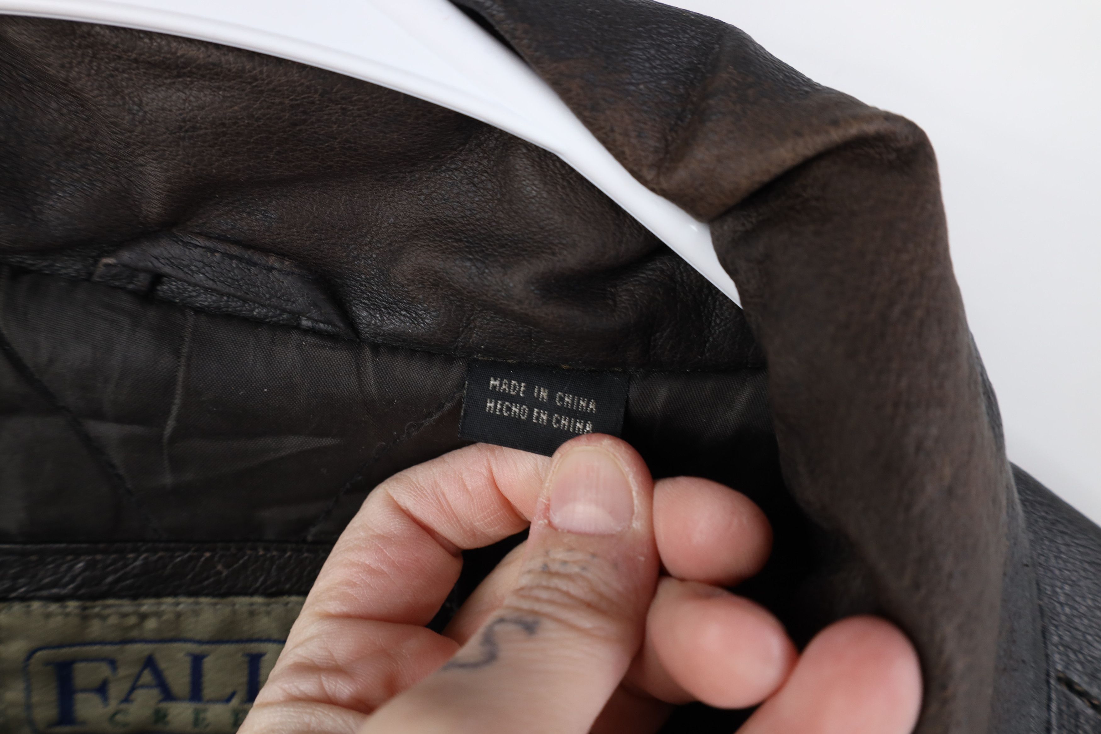 Vintage Vintage 90s Streetwear Quilted Leather Bomber Jacket Brown Size US XXL / EU 58 / 5 - 10 Thumbnail