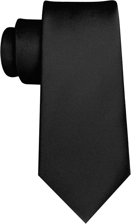 Other Solid Color Necktie Men Formal Wedding Business Tie Size ONE SIZE - 3 Thumbnail