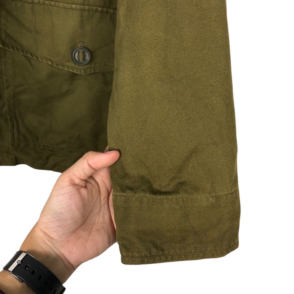 Japanese Brand 🔥 JOURNAL STANDARD Sherpa-Lined Hooded M-65 Field Jacket Size US M / EU 48-50 / 2 - 17 Thumbnail