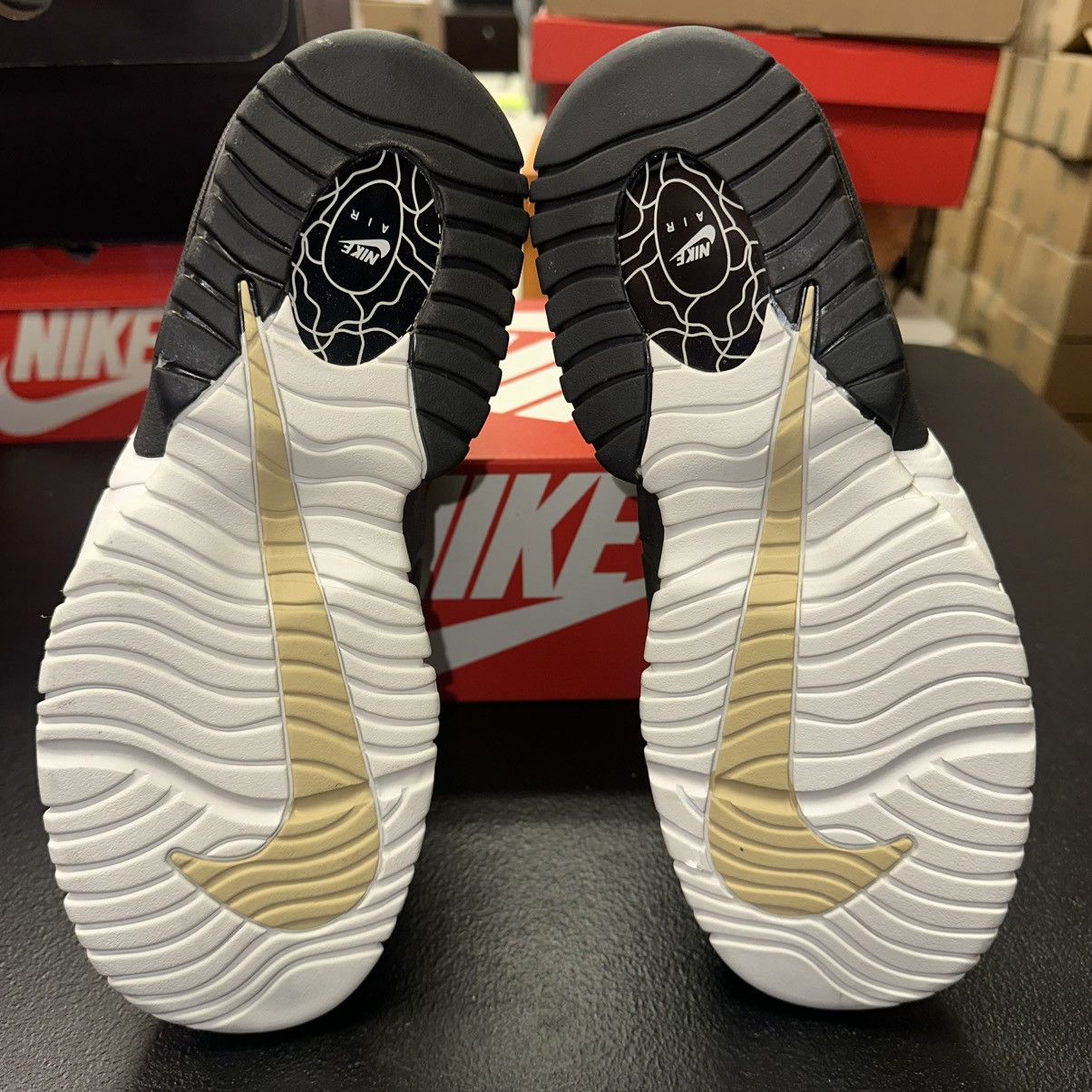 Nike Size 6.5Y (8W) -Nike Air Max Penny 1 Rattan White DZ5311-200 Size US 8 / IT 38 - 5 Thumbnail