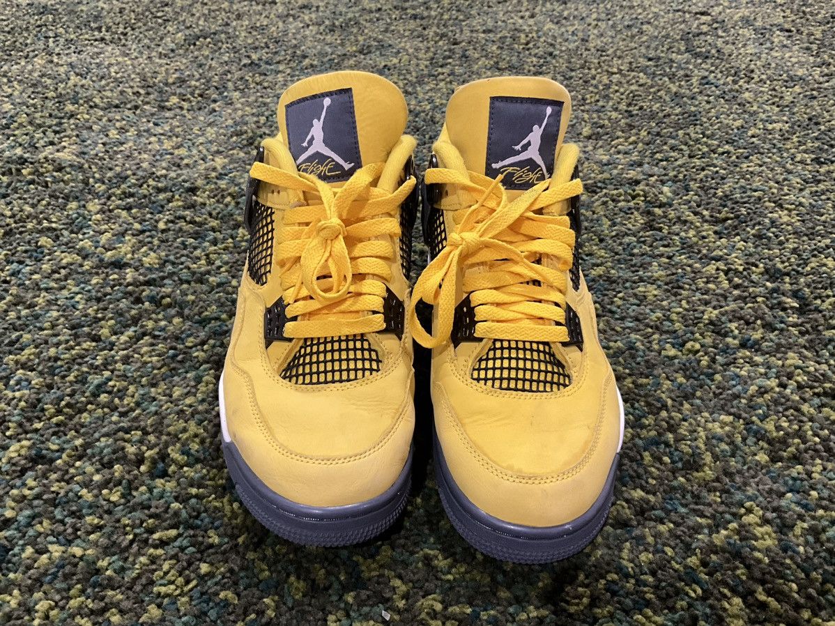 Nike ⚡️Lightning Air Jordan 4 ⚡️ Size US 10 / EU 43 - 5 Thumbnail