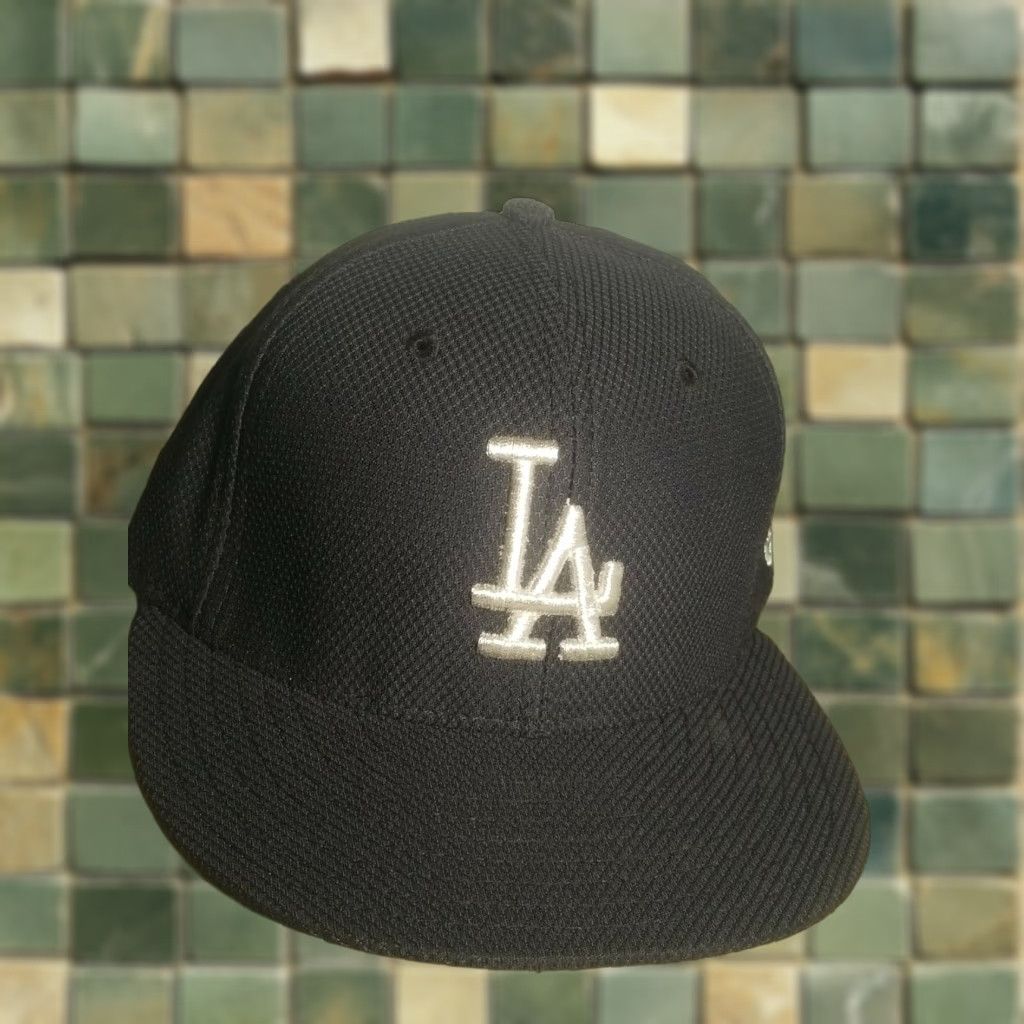 New Era New Era 59Fifty Cap MLB Los Angeles Dodgers Hat Men Size 7 USA Dark Blue Cap Size ONE SIZE - 1 Thumbnail