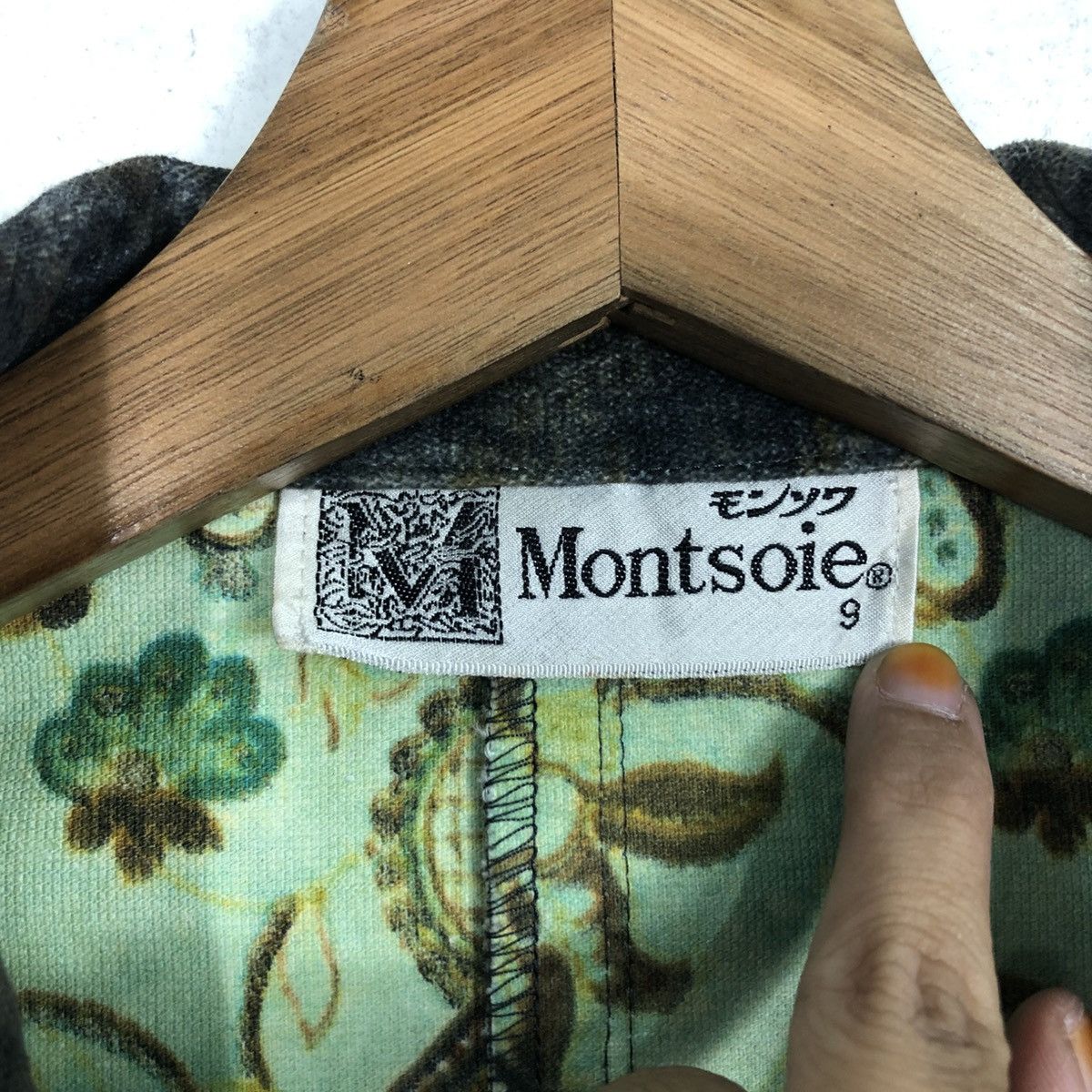 Japanese Brand 📌Vintage Suede Leather Jacket Montsoie Blanket Issey Miyake Size US M / EU 48-50 / 2 - 20 Thumbnail