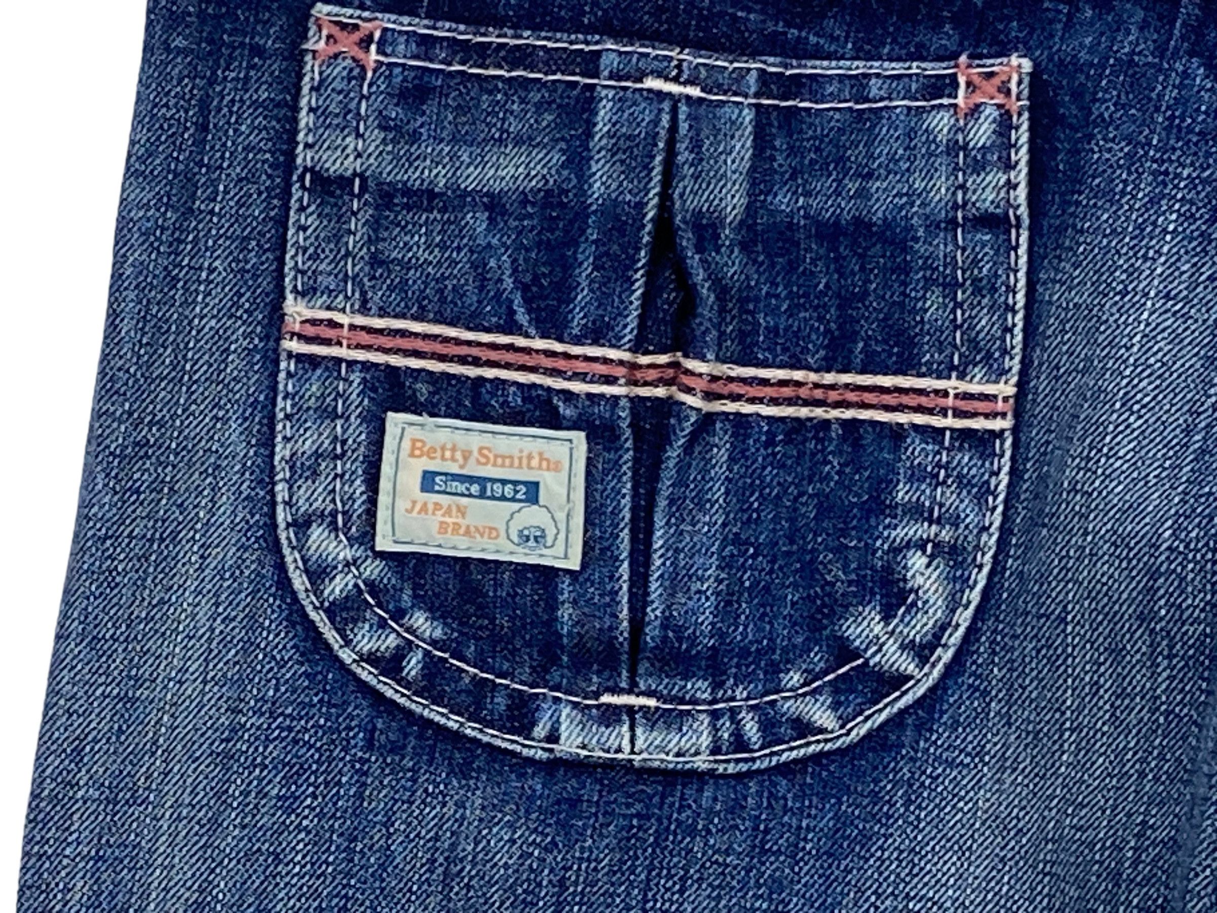 Japanese Brand Betty Smith Buckle Back Pants Japanese Brand Jeans Size 25" / US 0 / IT 36 - 8 Thumbnail