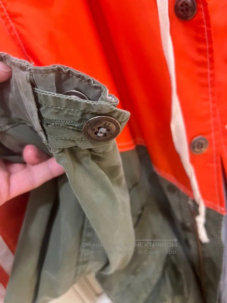 Greg Lauren Greg Lauren Patchwork Hooded Raincoat Size US M / EU 48-50 / 2 - 8 Thumbnail