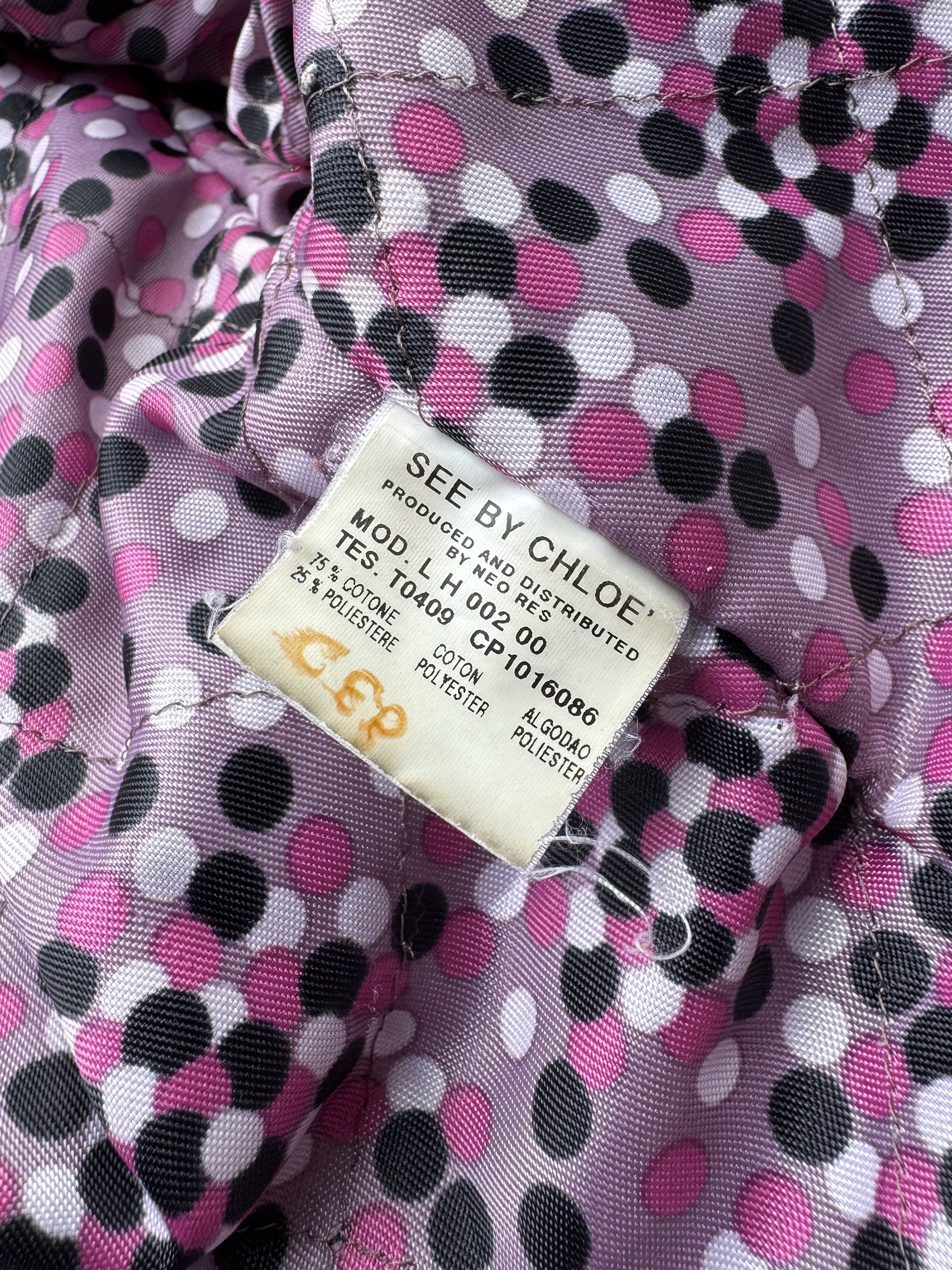 Chloe See by Chloe Vintage Cropped Corduroy Jacket (V172)(D10) Size XS / US 0-2 / IT 36-38 - 11 Thumbnail