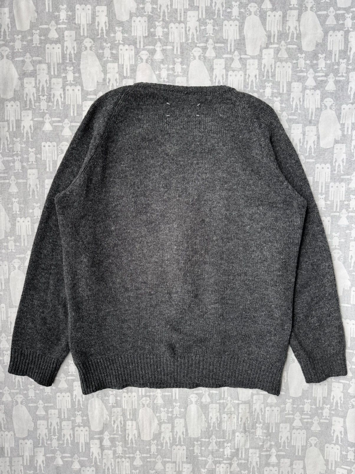 Maison Margiela Maison Martin Margiela AW04 Artisanal Docked Vest Sweater Size US L / EU 52-54 / 3 - 9 Thumbnail
