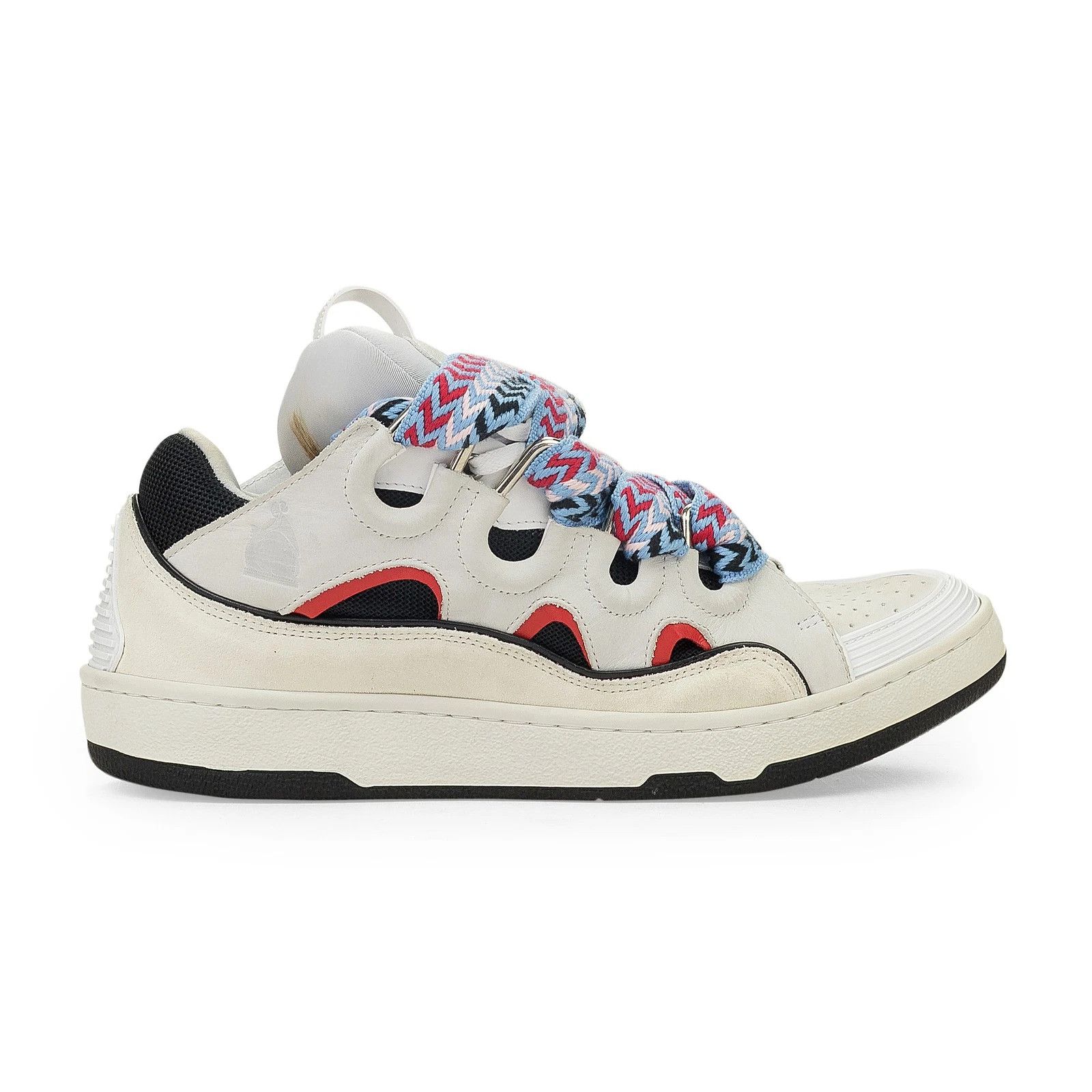 Lanvin Lanvin 'Grey & Blue Curb' Sneakers Size US 8 / EU 41 - 2 Thumbnail
