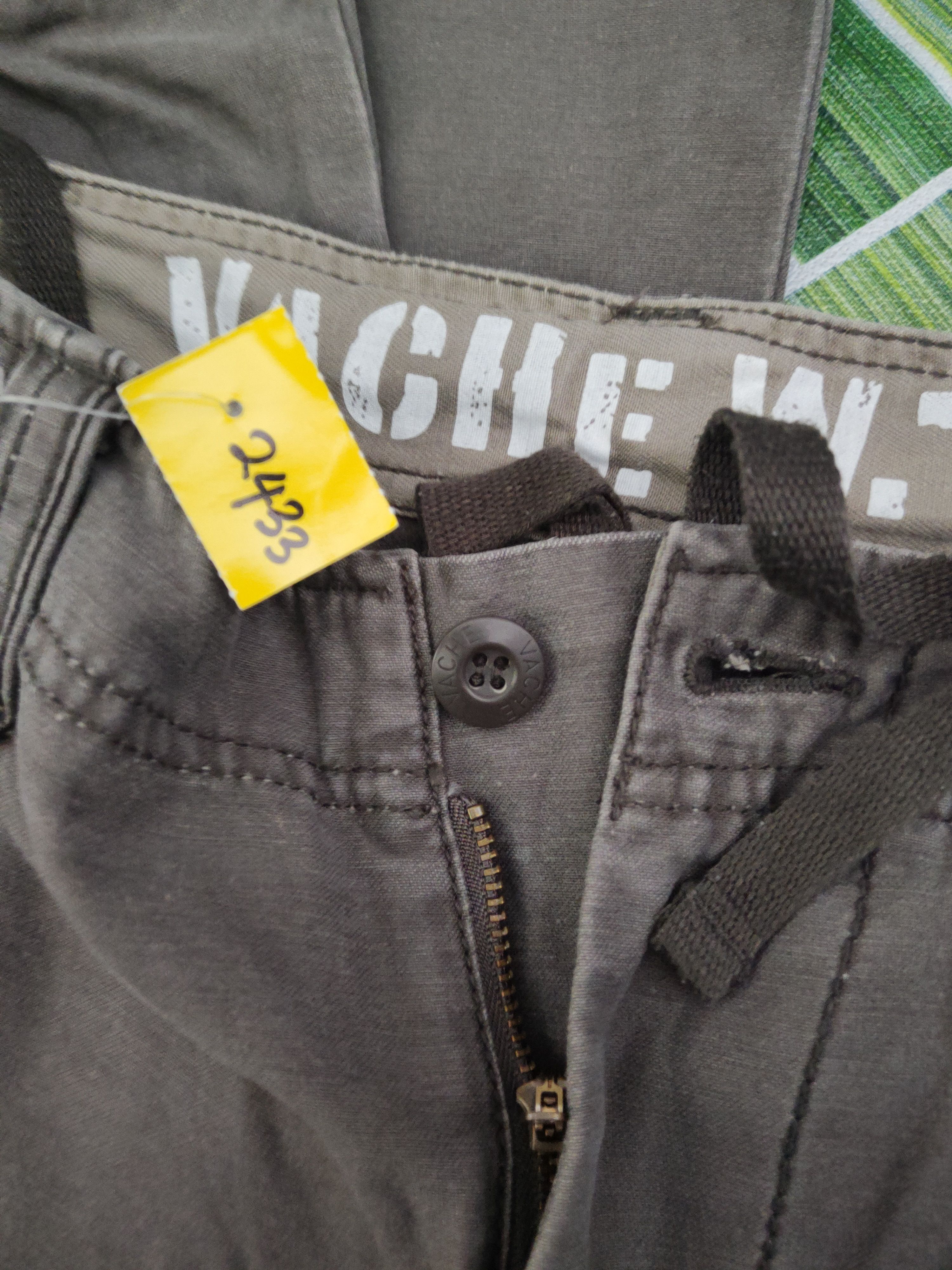 Japanese Brand DLL Vache Dark Gray Multipocket Cargo Pants #2433 Size US 32 / EU 48 - 14 Thumbnail
