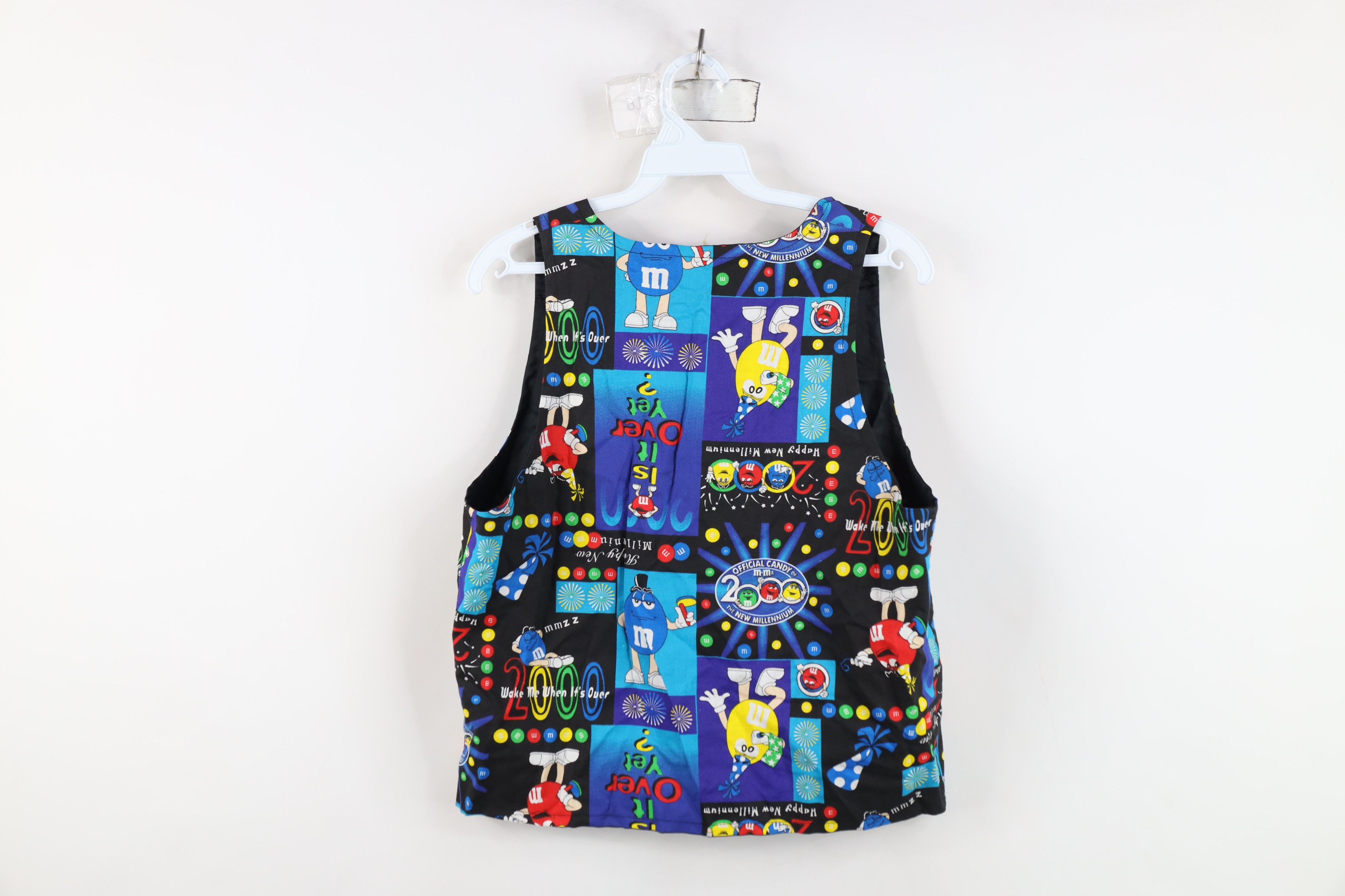 Vintage Vintage Y2K 2000 Millennium Mars Candy M&Ms Vest Jacket USA Size S / US 4 / IT 40 - 9 Thumbnail