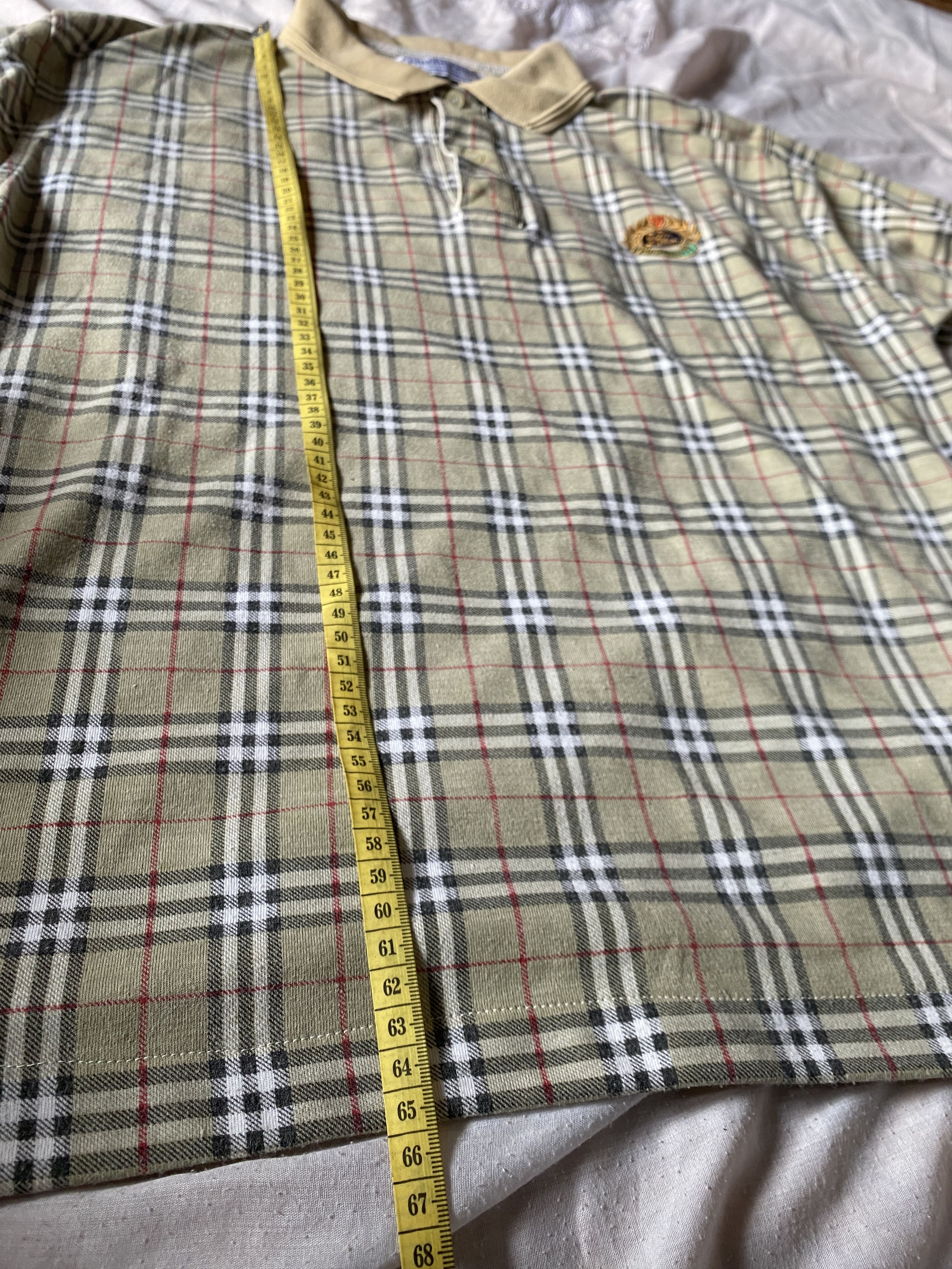 Burberry × Vintage Vintage Burberrys Poloshirt Long Sleeve Size US M / EU 48-50 / 2 - 6 Thumbnail