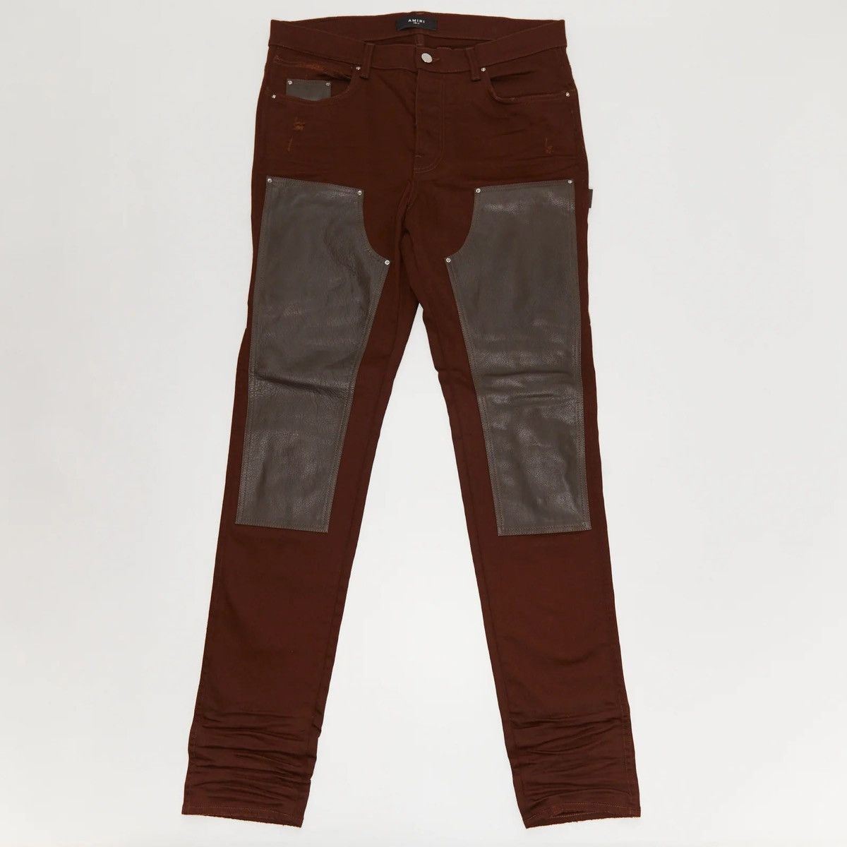 Amiri AMIRI WORKMAN BROWN JEANS Size US 36 / EU 52 - 1 Thumbnail