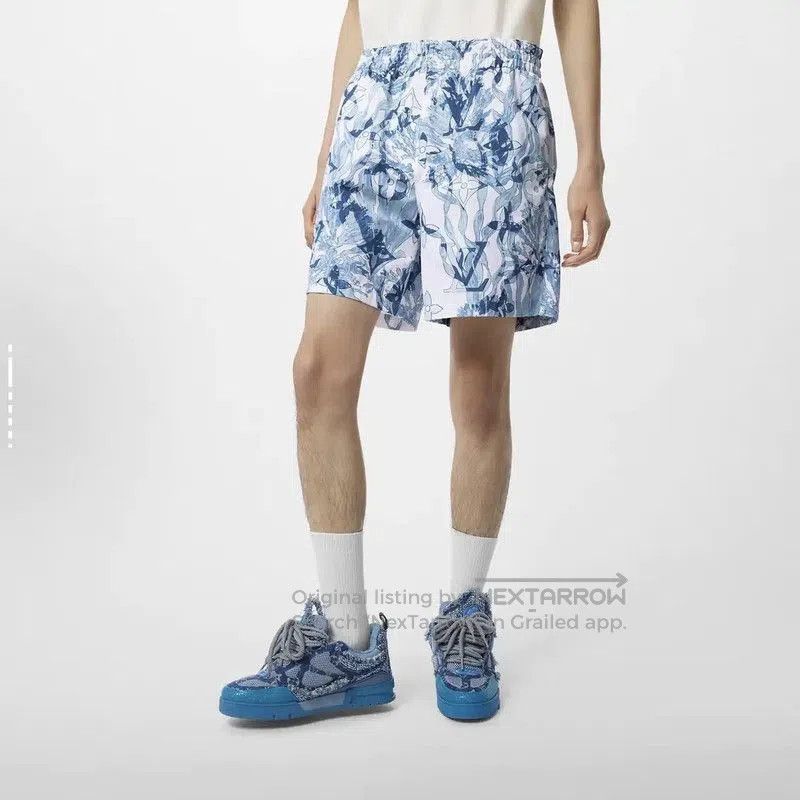 Louis Vuitton Louis Vuitton Colorful Cotton Blend Men’s Shorts . Size US 26 / EU 42 - 2 Thumbnail