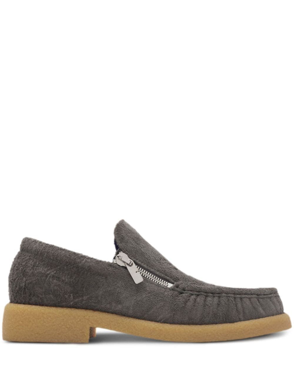 o1w1db10125 Suede Chance Loafers in Dark Brown