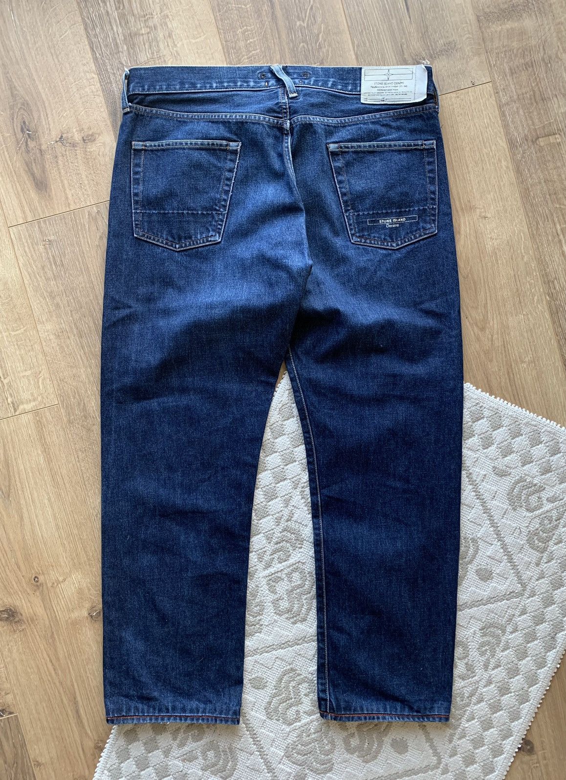 Stone Island Vintage Stone Island Denims navy jeans Size US 36 / EU 52 - 2 Thumbnail