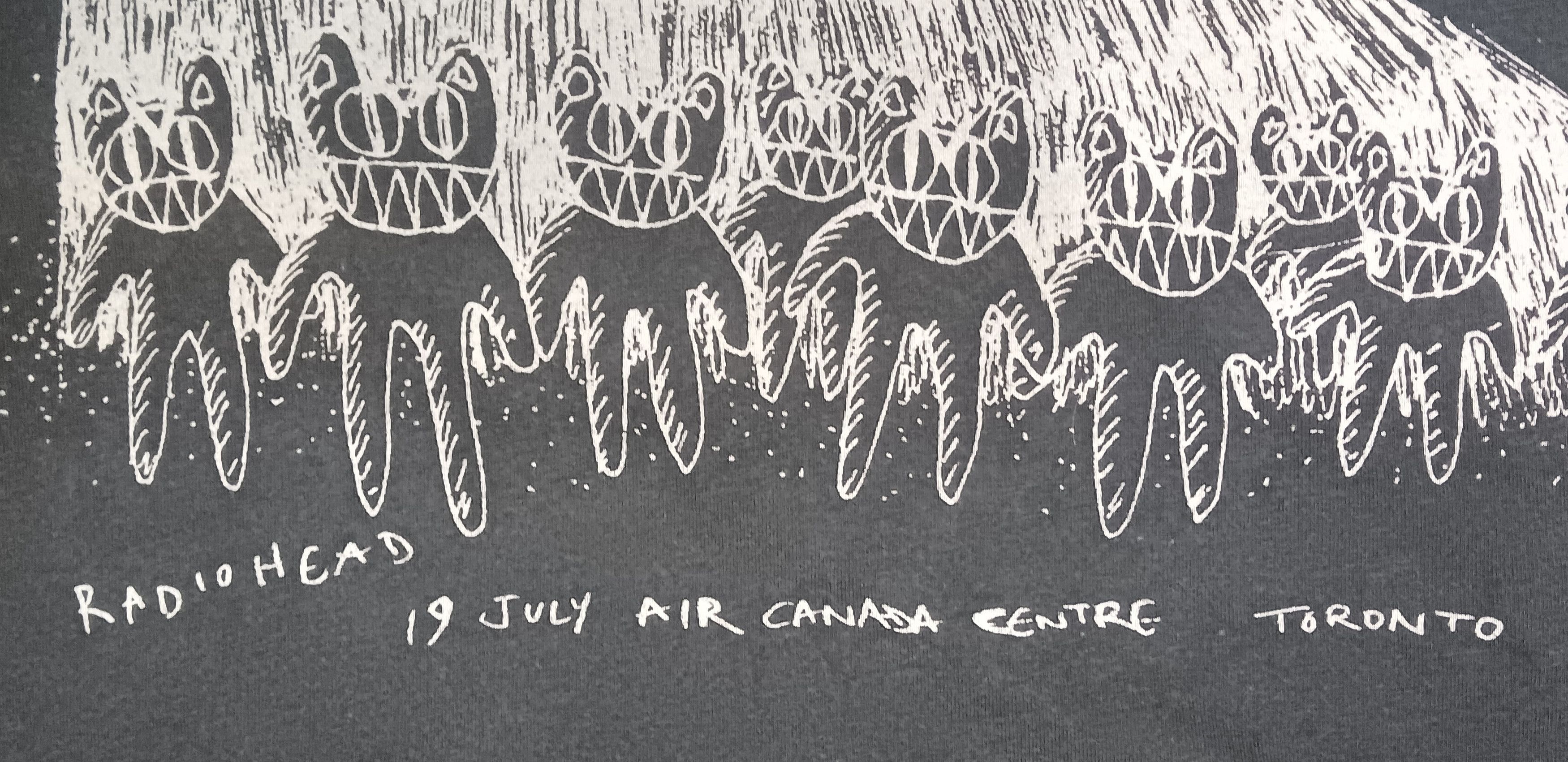 Band Tees RADIOHEAD 2012 CANADA TOUR SHIRT Size US M / EU 48-50 / 2 - 3 Thumbnail