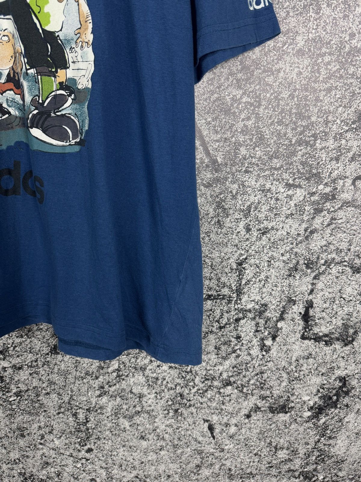 Adidas Adidas Vintage Basketball Graphic T-Shirt Rare Logo 90s XXL Size US XXL / EU 58 / 5 - 5 Thumbnail
