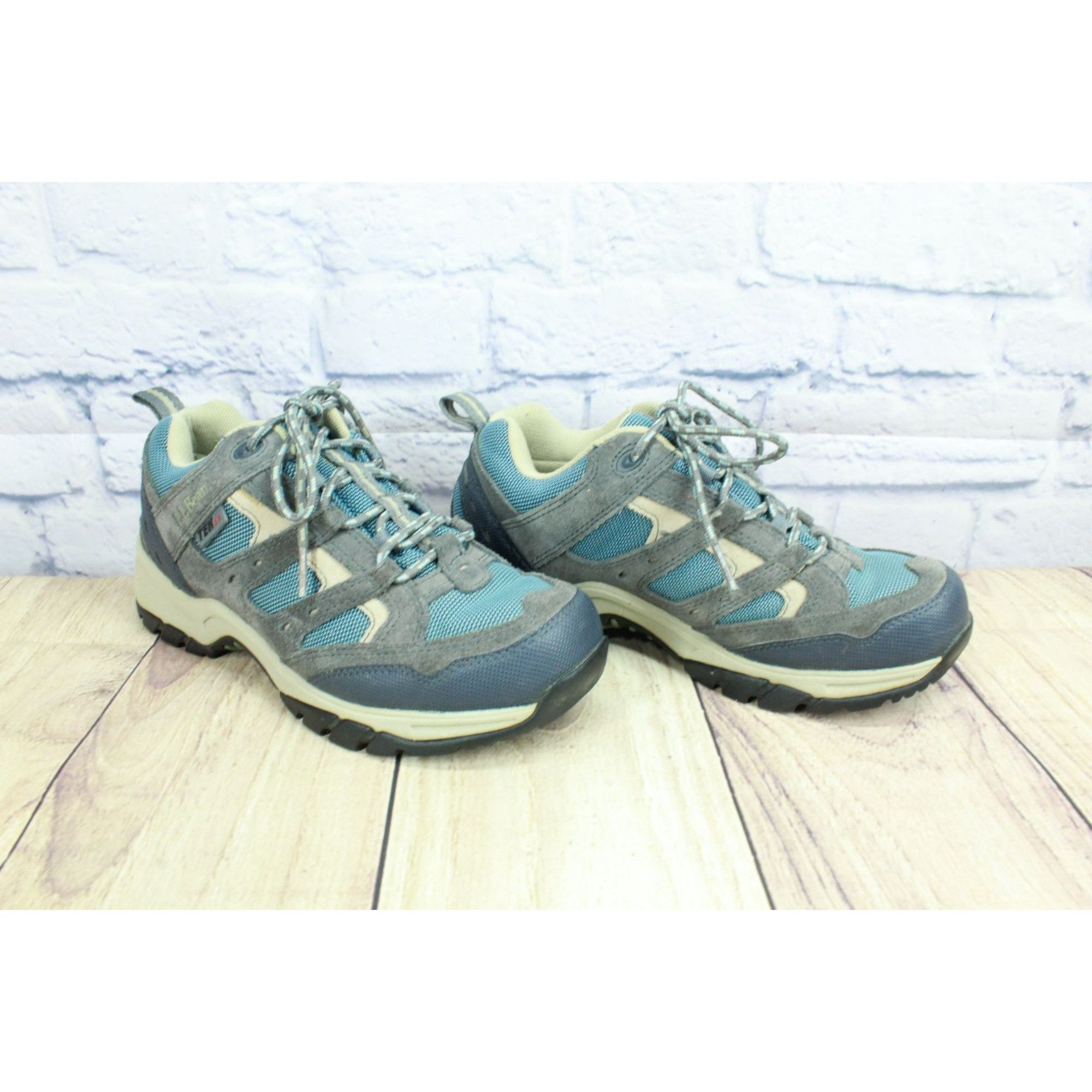 L.L. Bean LL Bean Women's Suede Waterproof Hiking Trail Shoes Size US 6.5 / IT 36.5 - 3 Thumbnail