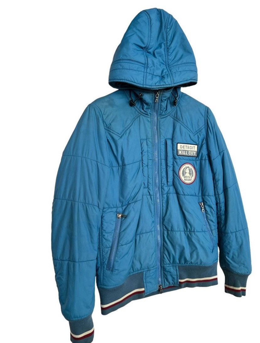 Hysteric Glamour Hysteric Glamour Patch Blue Puffer Jacket Small Size US S / EU 44-46 / 1 - 3 Thumbnail