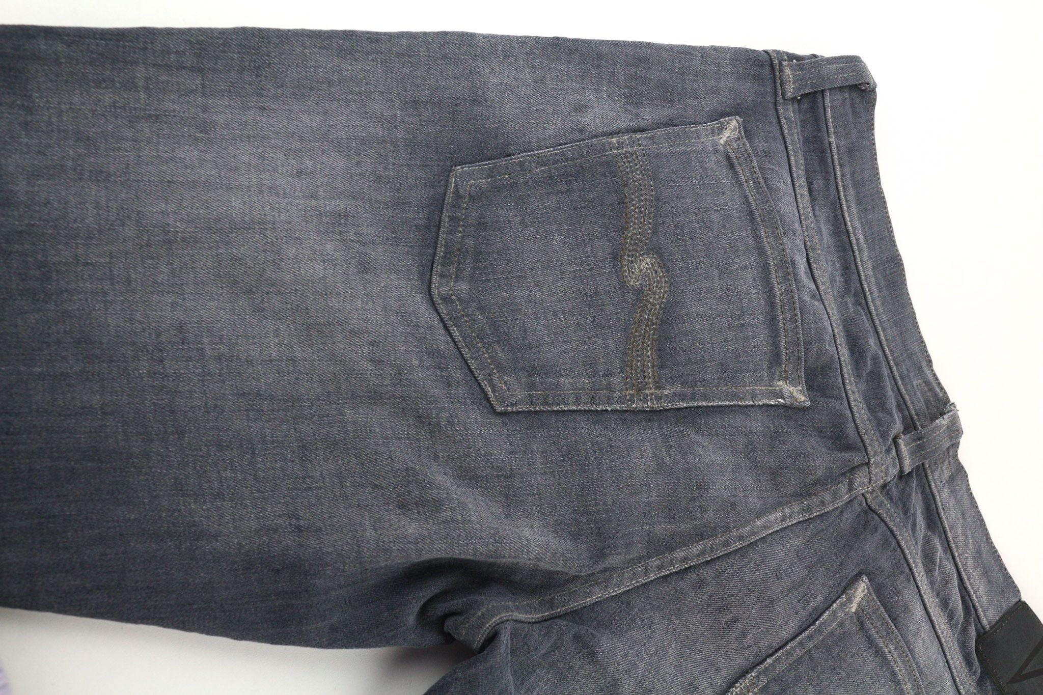 Nudie Jeans TIGHT LONG JOHN W33/L34 Organic Charcoal Zip Fit 80706 Size US 33 - 11 Thumbnail